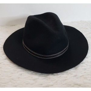 Madden Girl Women's 100% Wool Felt Hat One Size OS Belt Casual Boho Western